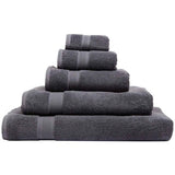 MS Super Soft Pure Cotton Antibacterial Bath Sheet Charcoal