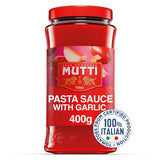 Mutti Tomato  Garlic Pasta Sauce No Added Sugar
