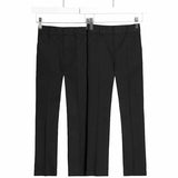 MS Boys Slim Leg School Trousers 5-6 Years Black