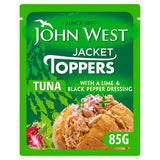 John West Jacket Toppers Tuna With a Lime  Black Pepper Dressing