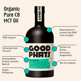 GOOD PHATS Organic C8 MCT Oil