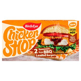 Birds Eye Chicken Shop 2 Tennessee Style BBQ Loaded Burgers