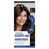 Clairol Root Touch-Up Permanent Hair Dye 4 Dark Brown Full Coverage