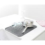 Brabantia Silicone Dish Drying Mat Dark Grey