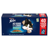 Felix As Good As it Looks Ocean Feasts Wet Cat Food