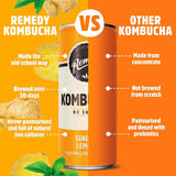 Remedy Kombucha Ginger Lemon