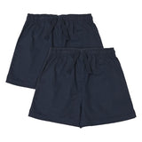 MS Pure Cotton School Shorts 9-10 Years Navy