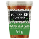 Yorkshire Provender Rustic Vegetable Broth with Lentils Kale  Quinoa
