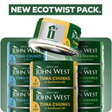 John West Tuna Chunks in Sunflower Oil 4x125g 102g drainedl