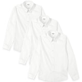 MS Boys Slim Fit Easy to Iron Shirts 4-5 Years White