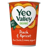 Yeo Valley Organic Peach & Apricot Yoghurt   450g - McGrocer