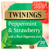 Twinings Peppermint & Strawberry Fruit Tea   20 per pack GOODS M&S   