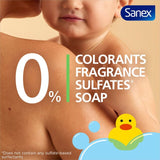 Sanex Zero% Kids Sensitive Bubble Bath and Body Wash Shower Gel   450ml - McGrocer