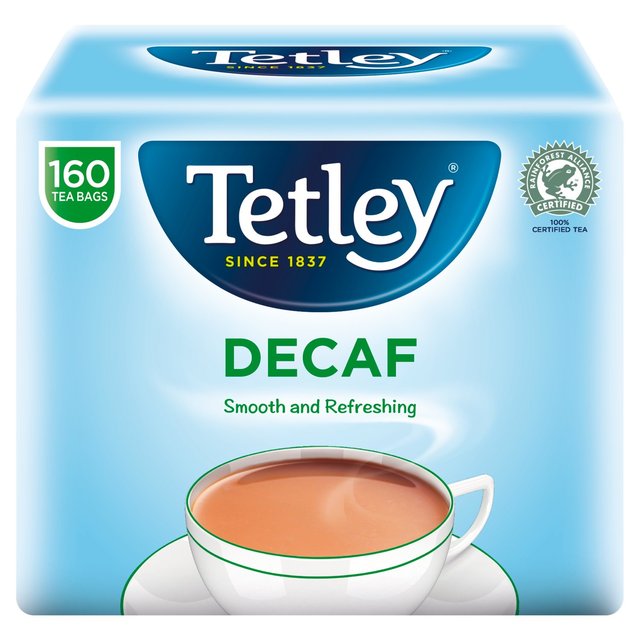 Tetley Decaffeinated Tea Bags   160 per pack GOODS M&S   