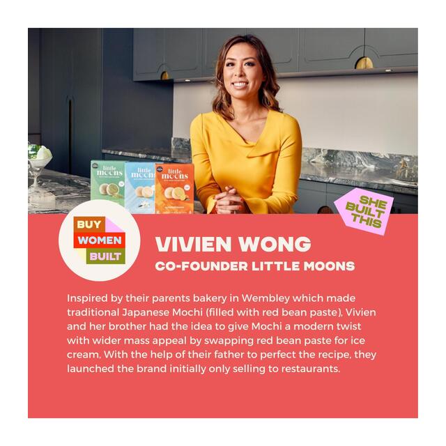 Little Moons Vanilla Mochi Ice Cream   6 x 32g - McGrocer