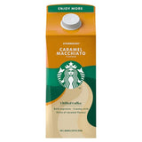 Café glacé Starbucks Caramel Macchiato Multiserve 750 ml