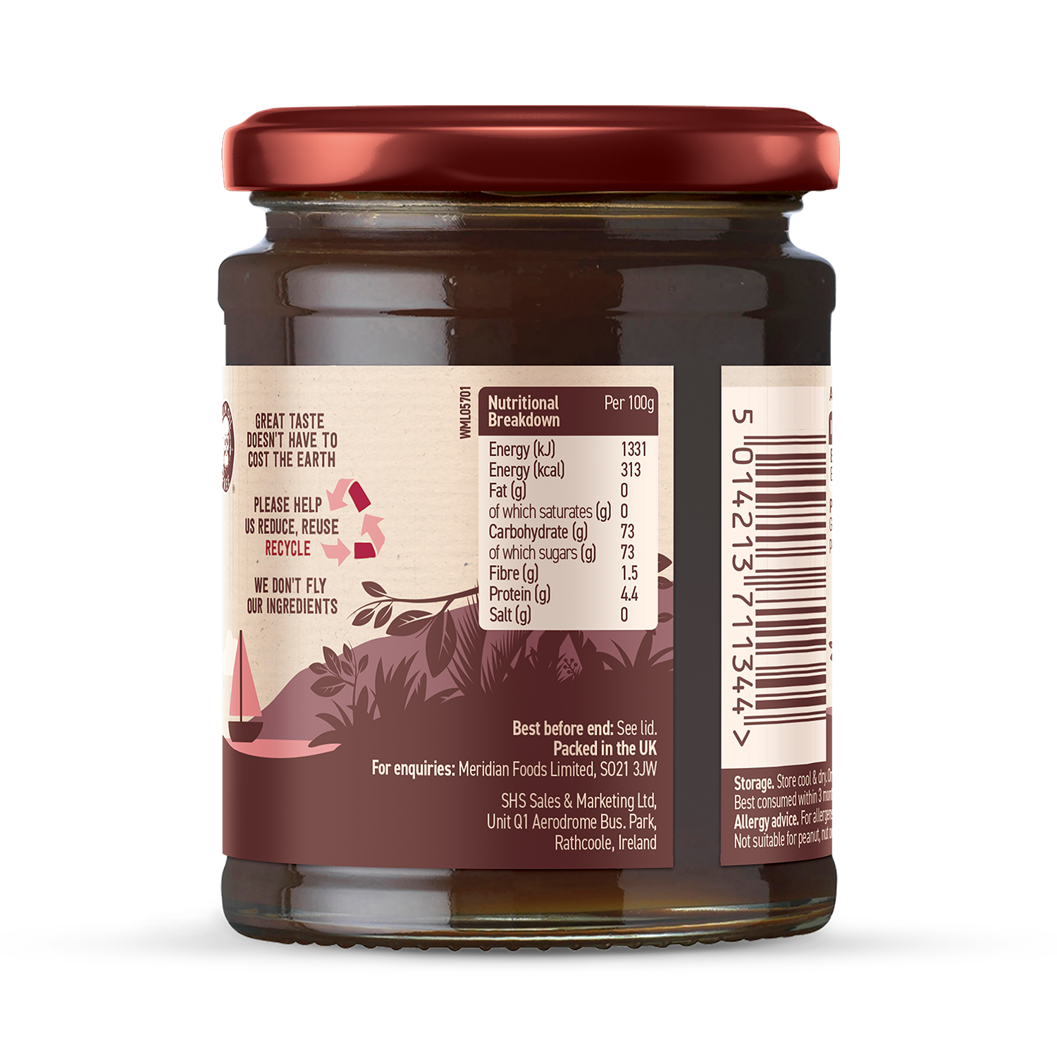 Meridian Barley Malt Extract 370g - 998693