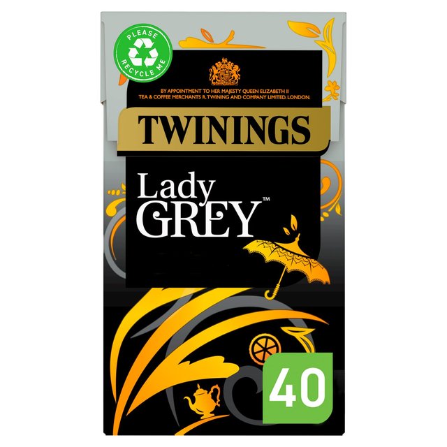 Twinings Lady Grey Tea    40 per pack GOODS M&S   