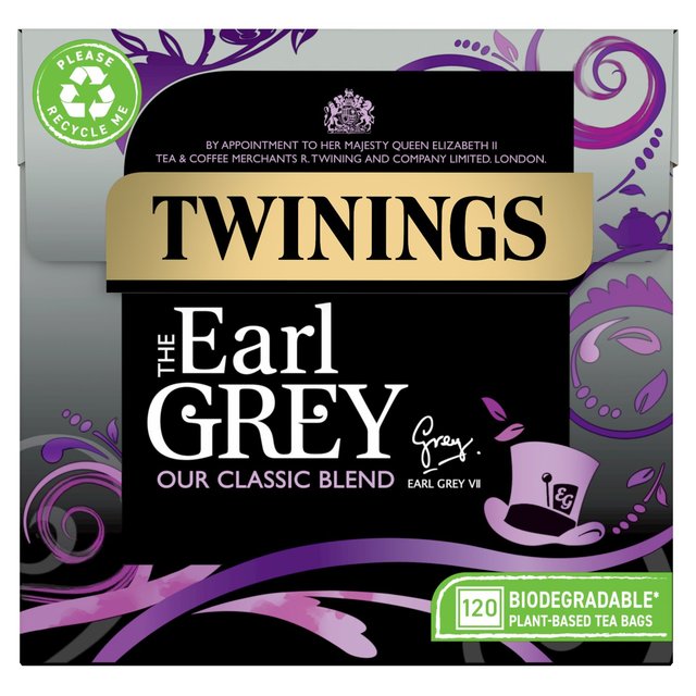 Twinings Earl Grey Tea    120 per pack GOODS M&S   