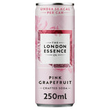 Soda artisanal premium au pamplemousse rose The London Essence Co 250 ml