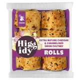 Higgidy Cheddar  Caramelised Onion Chutney Rolls