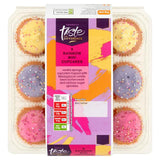 Sainsbury's Mini Cupcakes Arc-en-ciel Goûtez la différence x9