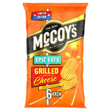 McCoys Epic Eats Chips au fromage grillé, paquet de 6