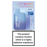 Kit de pod prérempli Lost Mary BM600 Blue Razz Ice 20 mg/ml