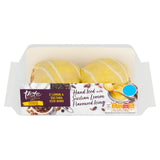 Brioches glacées citron-raisin Sainsbury's Goûtez la différence x2