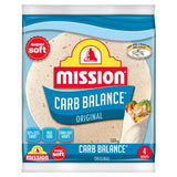 4 wraps Mission Carb Balance Original de 200 g