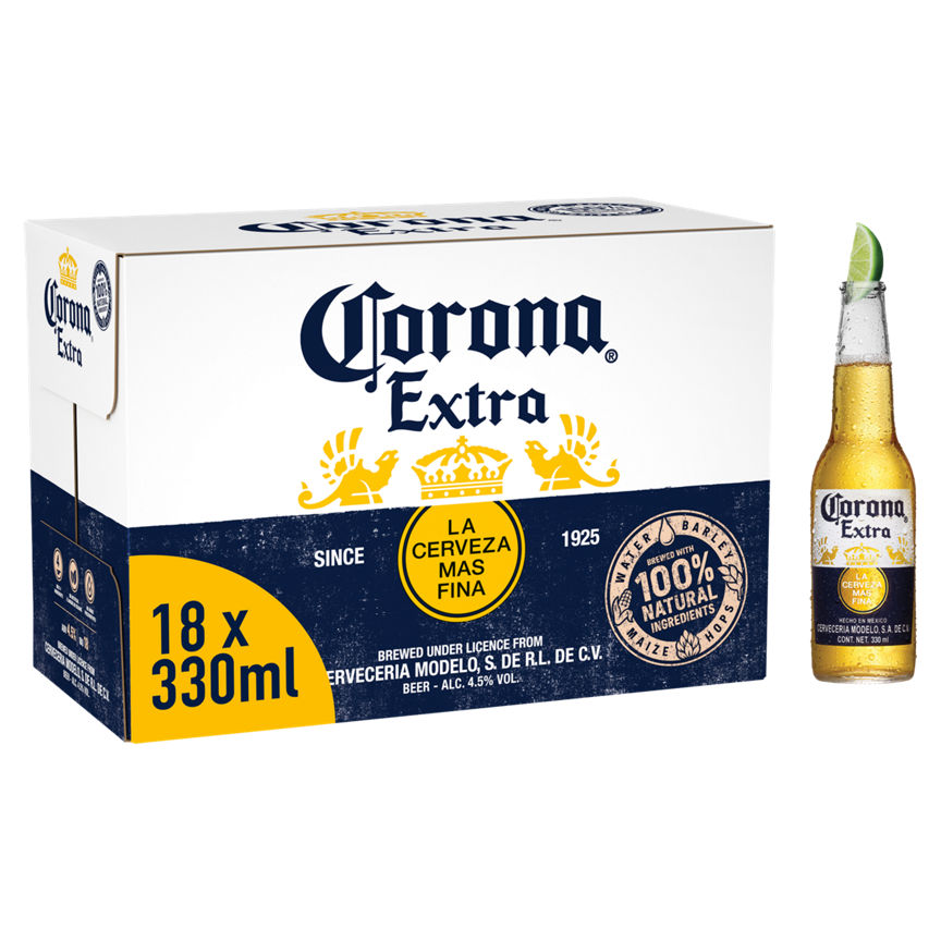 Corona Extra Premium Lager Beer Bottles - McGrocer
