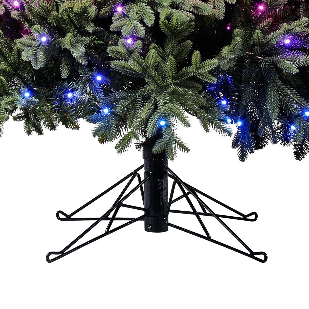 7ft 6 Inches (2.2m) Christmas Tree With 600 Twinkly RGB LED Lights - McGrocer