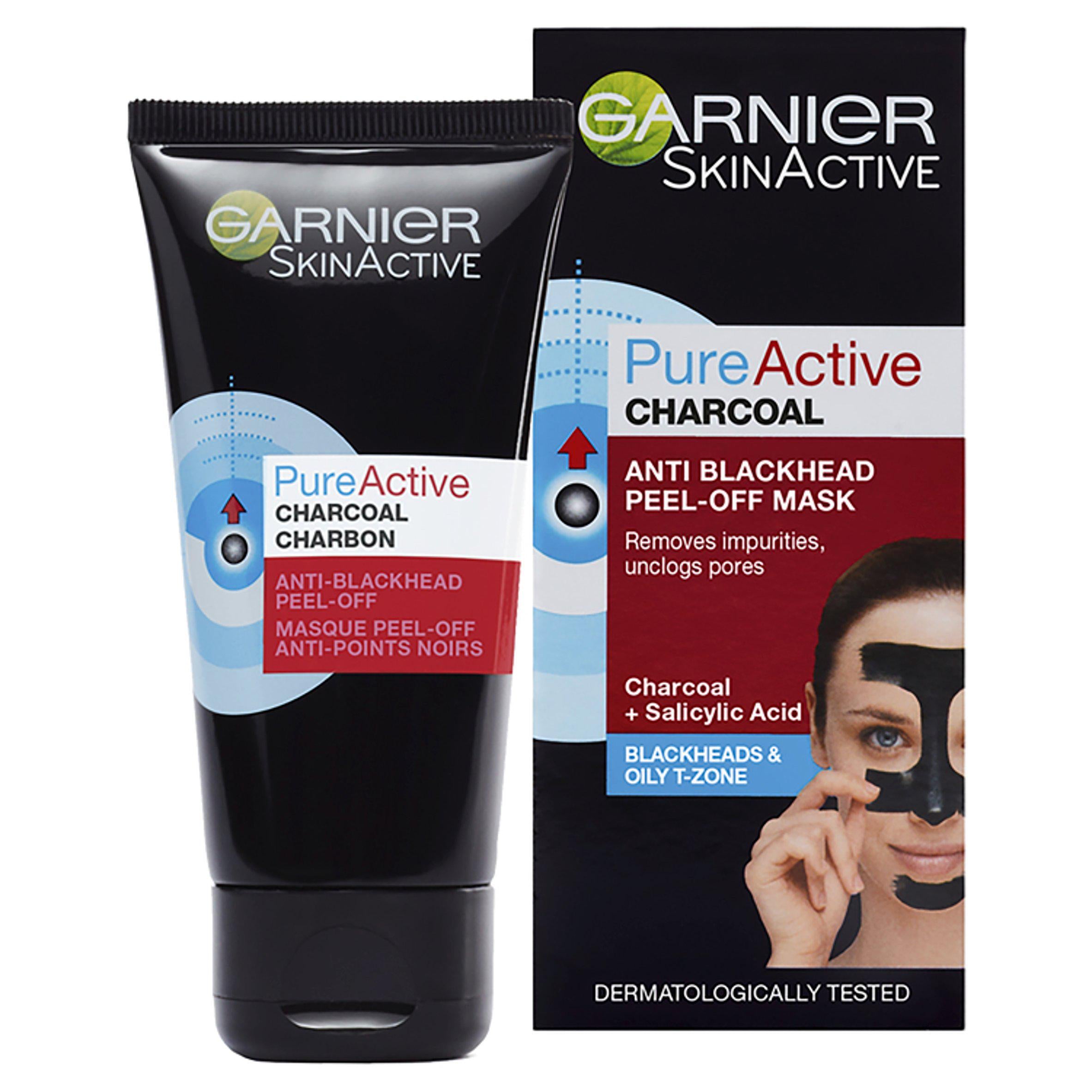 Garnier Pure Active Anti Blackhead Charcoal Mask Peel Off - McGrocer