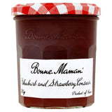 Confiture de rhubarbe et de fraises Bonne Maman 370 g