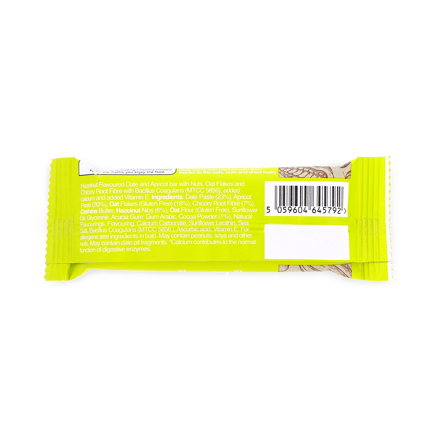 Holland & Barrett Tummy Love Cocoa Hazelnut Bar with Benefits 40g - 998363