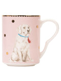 Yvonne Ellen Pink Sausage Dog & Labrador Mug Set