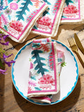 Lucy Tiffney Multi 100% Cotton Napkins Set of 4