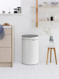Poubelle Brabantia blanche tactile neuve 40L