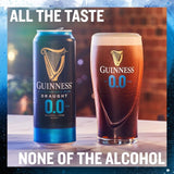 Guinness Draught 0.0% Alcohol Free Stout    4 x 440ml - McGrocer
