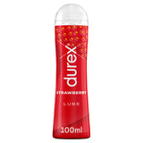 Durex Play Water Based Strawberry Lubricant Gel 100ml - McGrocer