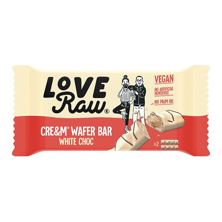 Love Raw Vegan Salted Caramel Wafer Bars Case 12 x 45g - McGrocer