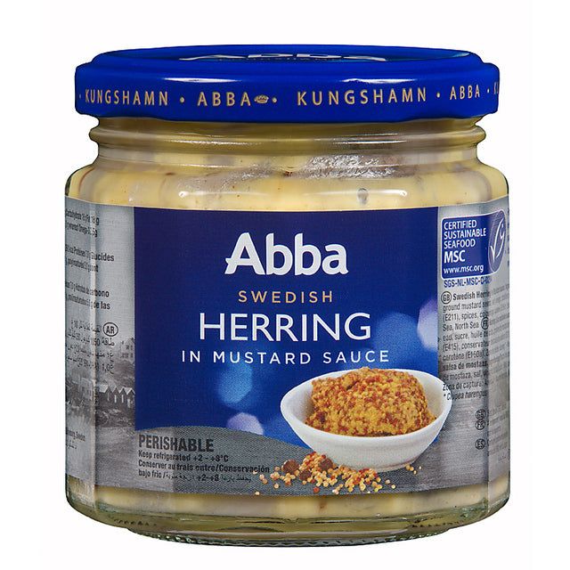 Abba MSC Senapssill Herring in Mustard Sauce   230g - McGrocer