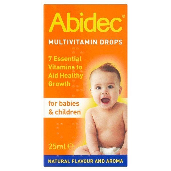 Abidec Multivitamin Drops for Babies & Children 25ml - McGrocer
