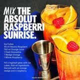 Absolut Raspberri Raspberry Flavoured Swedish Vodka   70cl - McGrocer