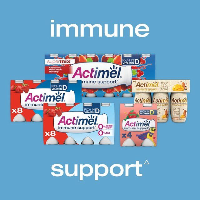 Actimel Original 0% Added Sugar Fat Free Yoghurt Drink   8 x 100g - McGrocer