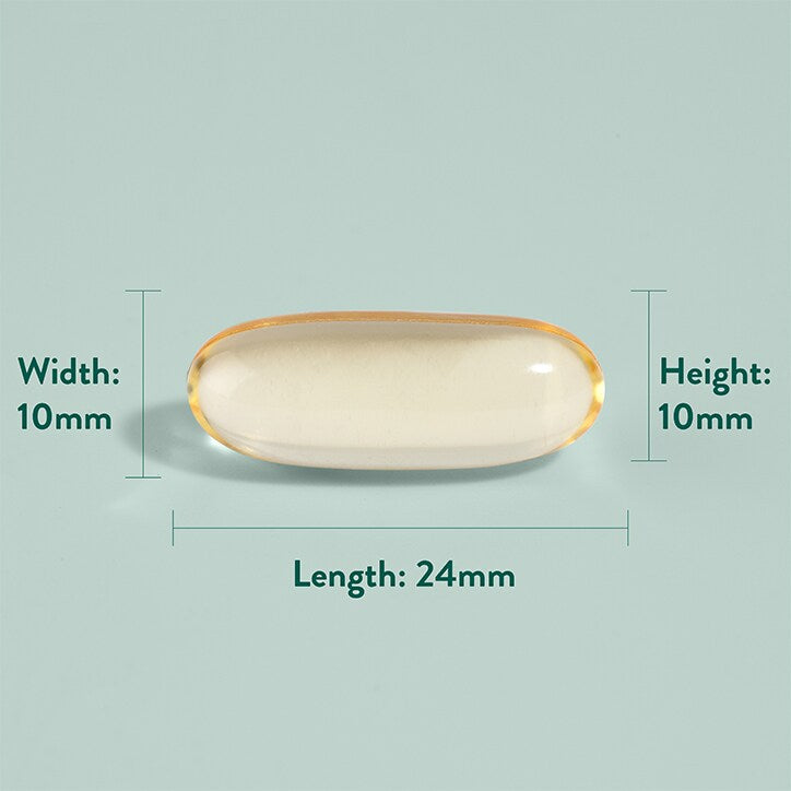 Holland & Barrett Pure Cod Liver Oil 500mg 120 Capsules - McGrocer