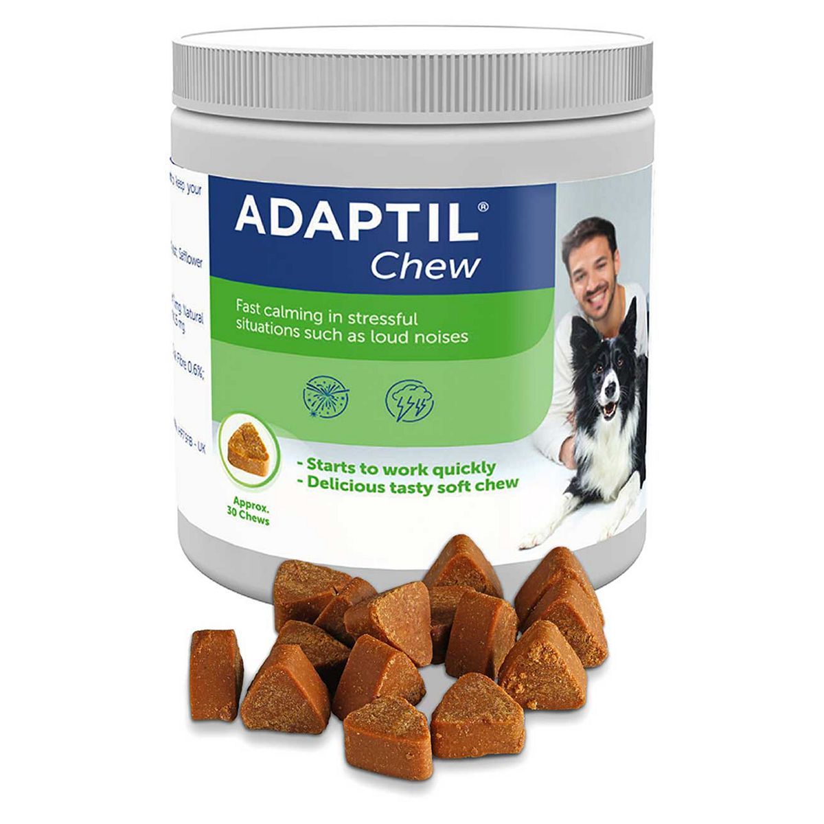 ADAPTIL Calming Chews For Dogs - 30 Chews - McGrocer