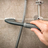 Addis Metallic Graphite ComfiGrip Tile and Grout Cleaning Brush - McGrocer