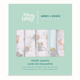 Aden + Anais Muslin Squares Dumbo   5 per pack - McGrocer