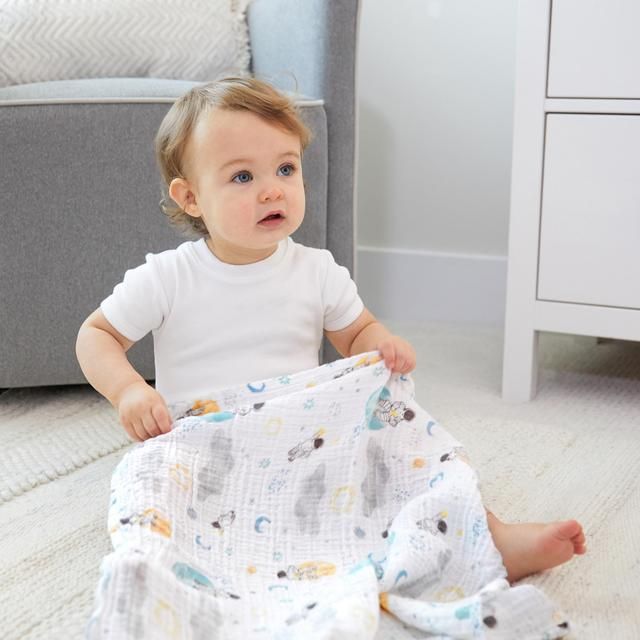 Aden + Anais Muslin Squares Space Explorers   5 per pack - McGrocer